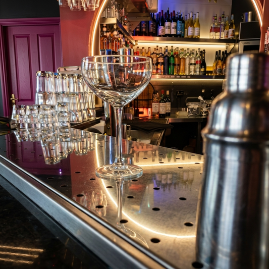 Bar Mat en acero inox 60x12 cm