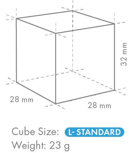 IM-45CPE Fabricador de hielo Hoshizaki cubitos L - Bajomostrador