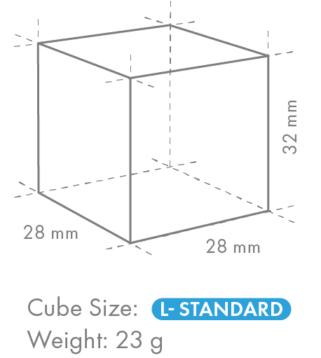 IM-45CPE Hoshizaki Ice Maker L cubes - Under counter