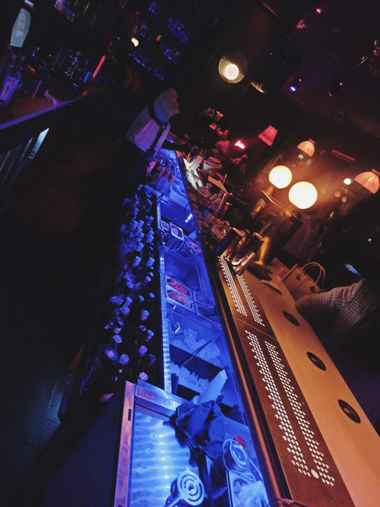 Bar Mat en acero inox 96 x 20 cm