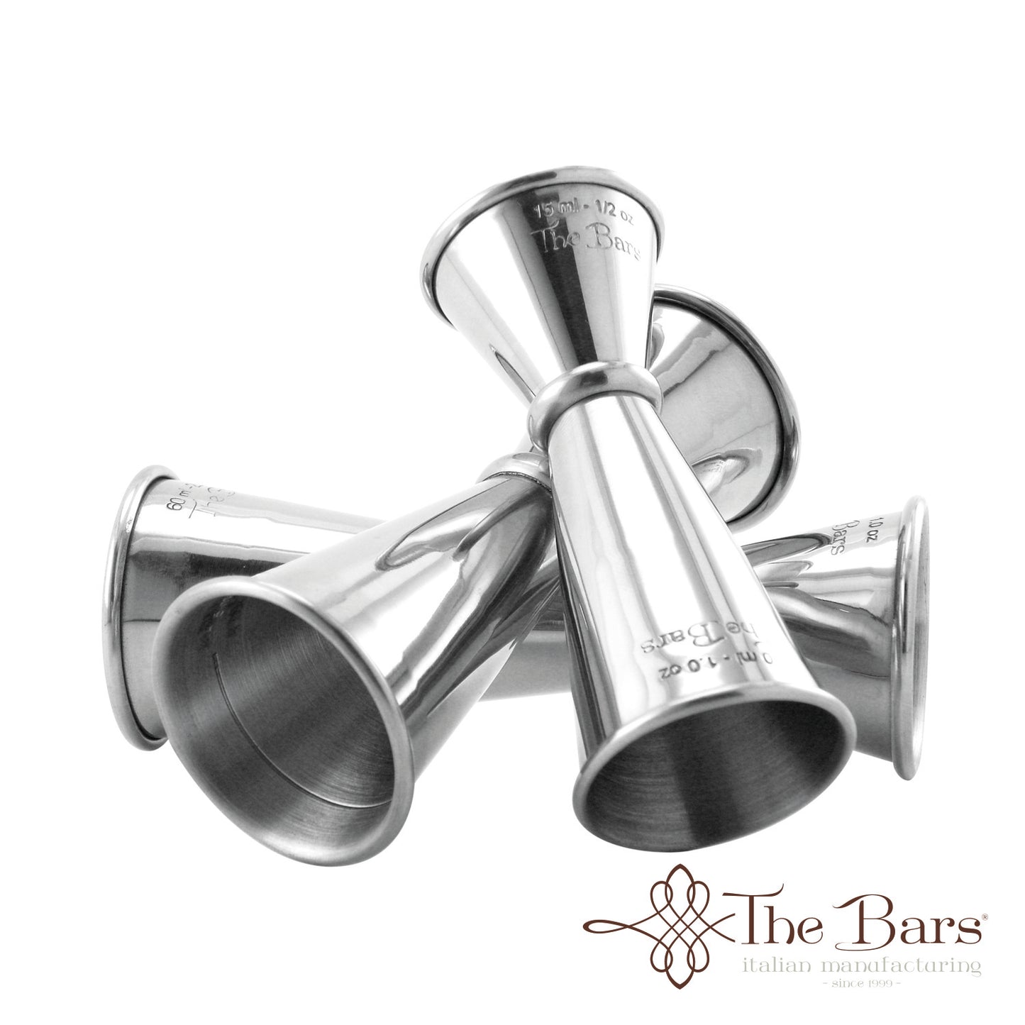 Jigger japonés INOX 15-30ml / 45-60 ml