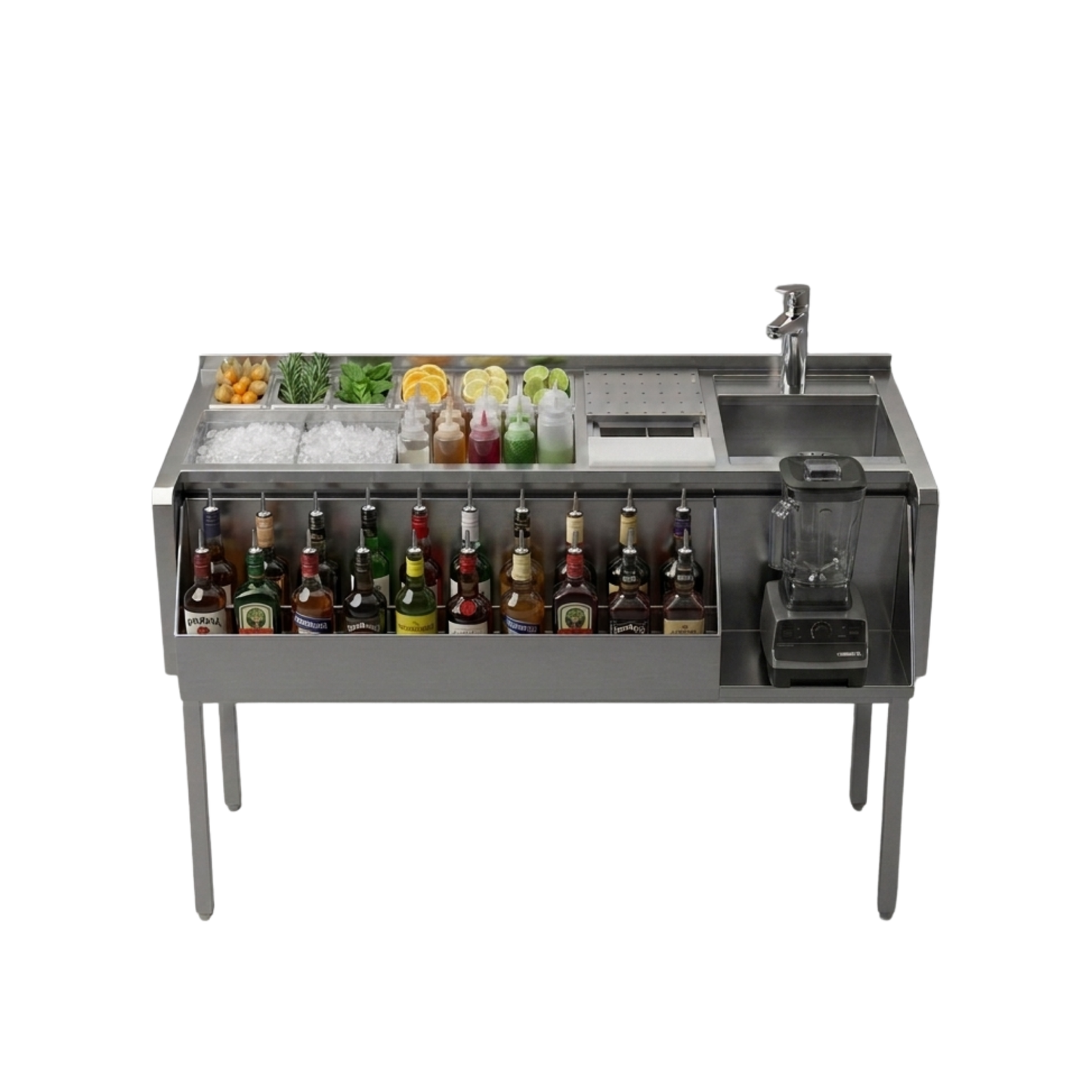 1000m Cocktail Station with Sink