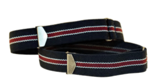 BANDA BRAZO AJUSTABLE VINTAGE AZUL MARINO