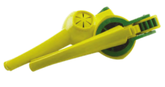 Prensa cítricos amarillo