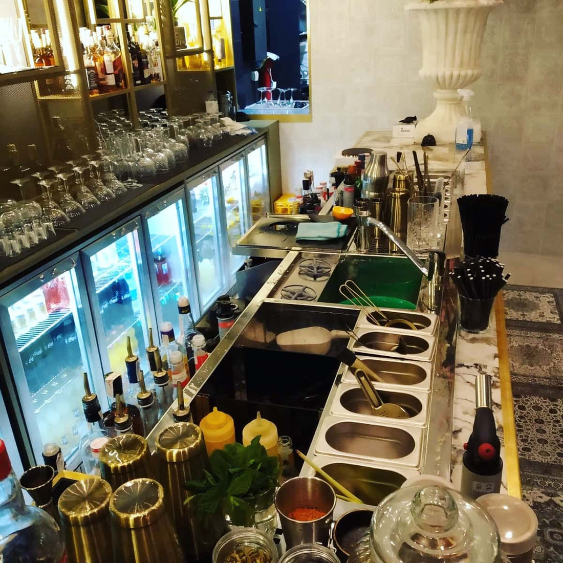 Bar Station: sistema de organización de la barra