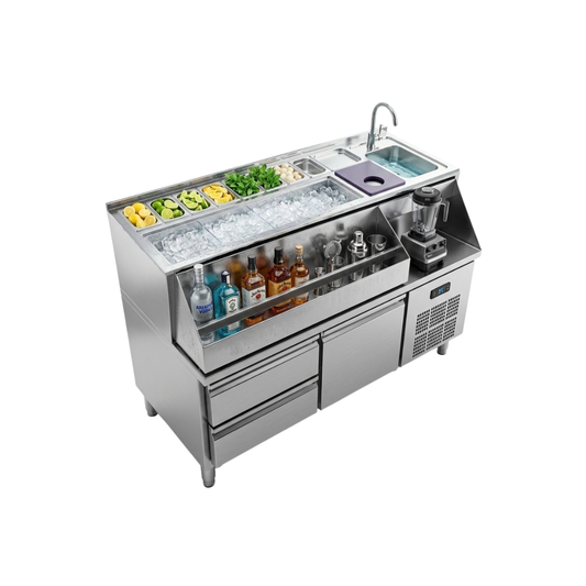 Estación REFRIGERADA 1400 mm