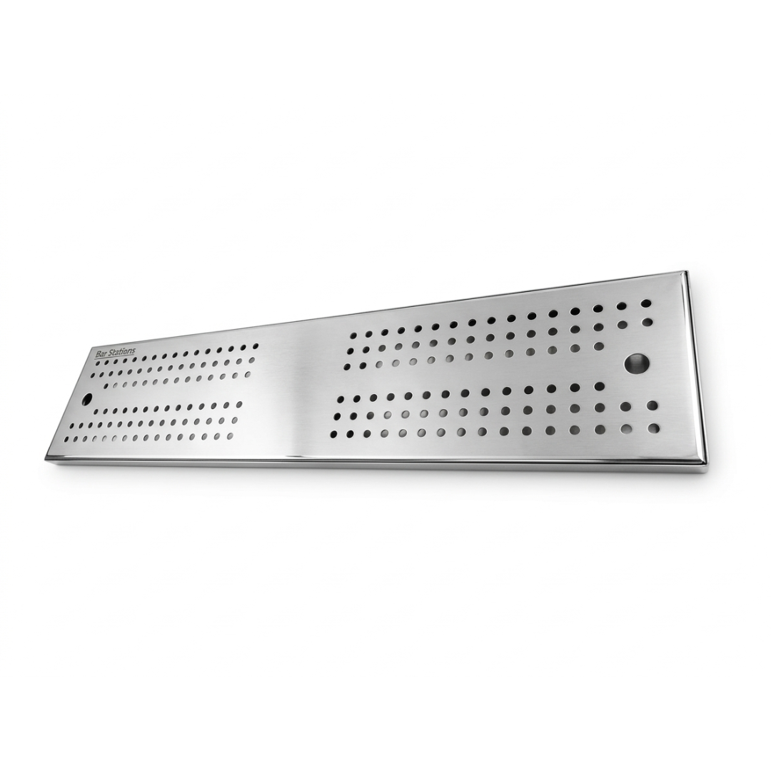 Bar Mat en acero inox 96 x 20 cm