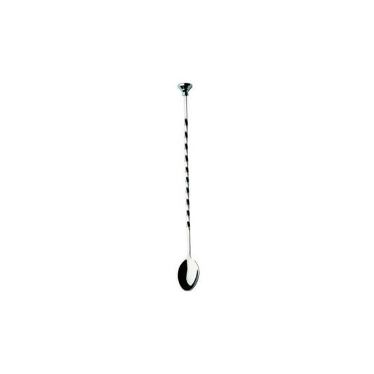 Cuchara de bar en acero inoxidable con mortero 28.6 cm