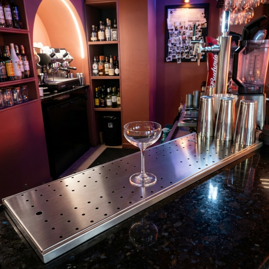 Bar Mat en acero inox 60 x 20 cm