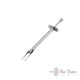 Pinza recoge frutas en acero inoxidable