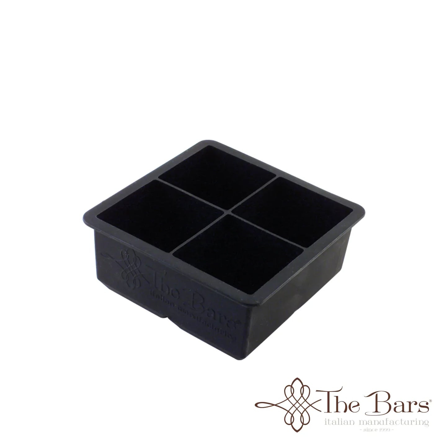 Molde para Hielo Cuadrado Grande - 57x57x57 mm - 4 Cavidades