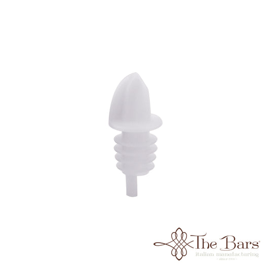 Plastic pourer blanco 12 uds bolsa