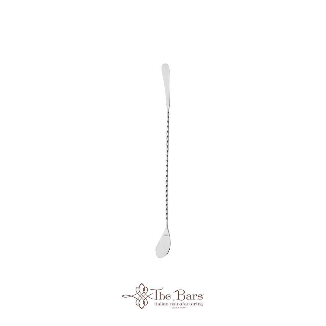 Cuchara de barra Hoffman full twist espiral y lengüeta en acero inoxidable de 350 mm