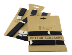 TIRANTES ELÁSTICOS AJUSTABLES NEGRO