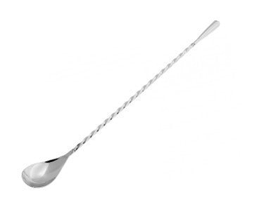 Cuchara cocktail teardrop, 40 cm