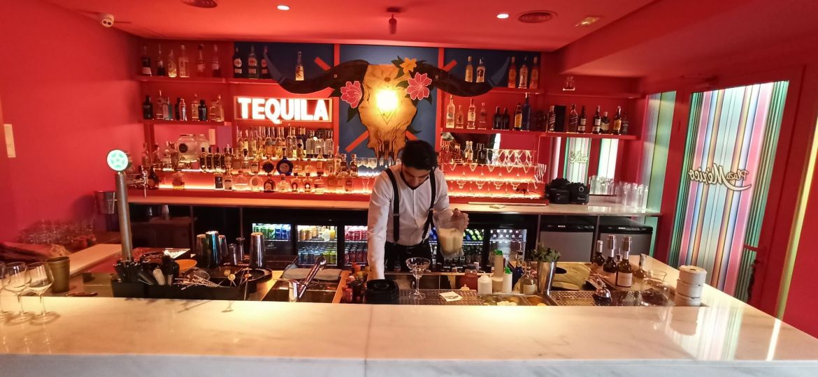 Modulo de cocteleria para optima organizacion del trabajo detras de la barra
